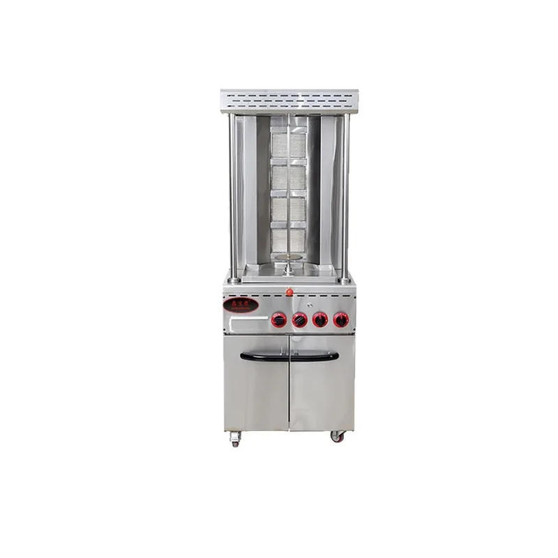Commercial vertical with cabinet type, Middle East barbecue grill, electric/gas single and double head