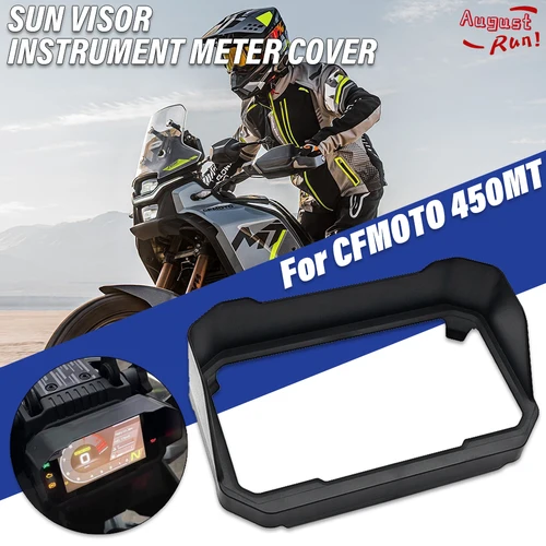 Accesorios para motocicleta, sombrero de instrumento, visera, cubierta protectora para medidor, Protector para CFMOTO 450MT 675SR 250SR ﻿ 500SR 450SR 2024 2025