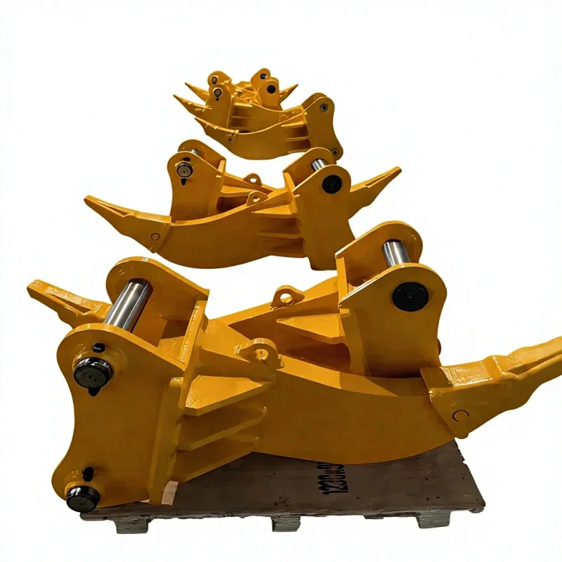 Heavy Duty Single Tooth Ripper With Engine For 20 Ton Excavators Rock Breaking Mining Engineering Work