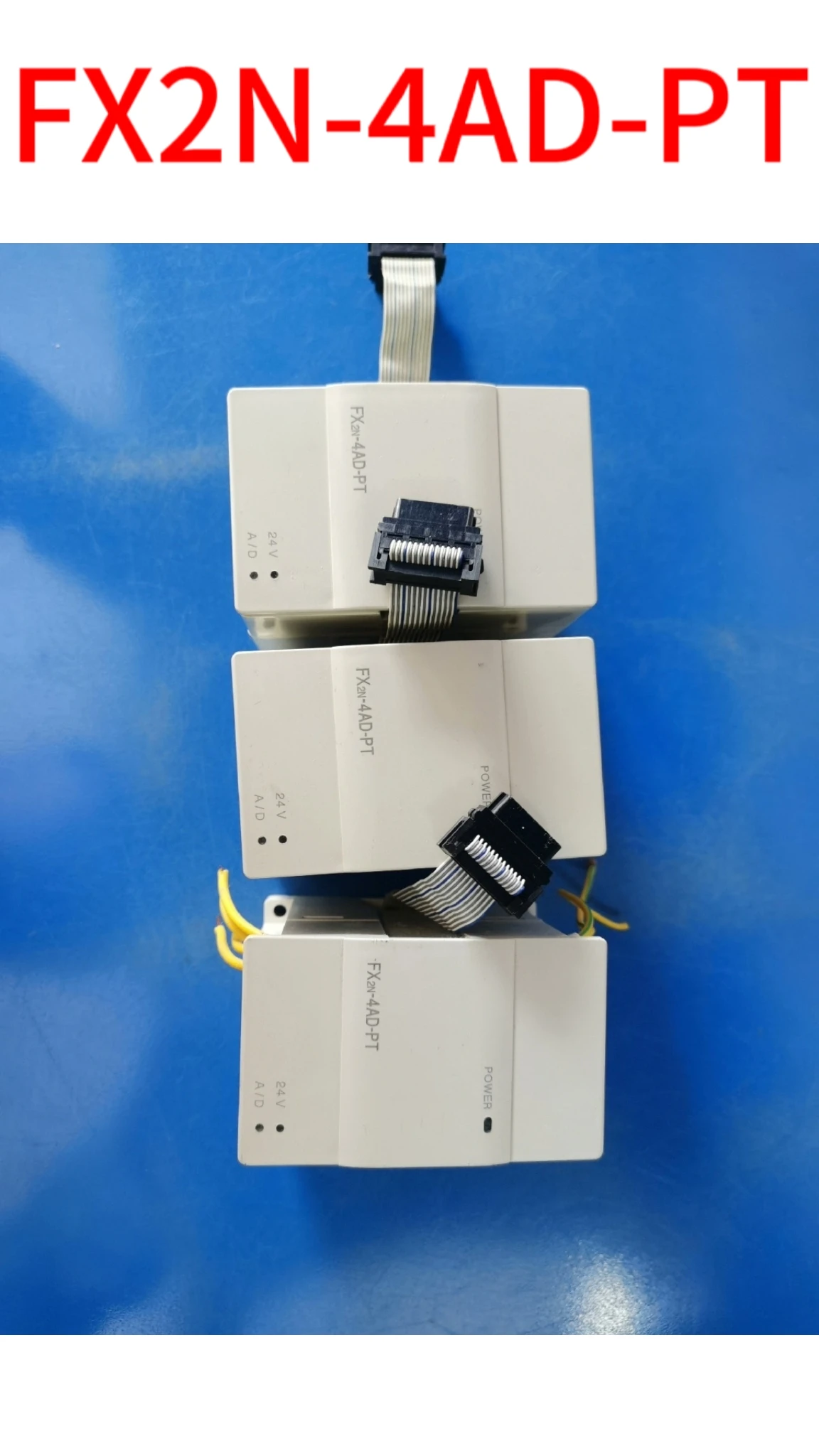 

Second-hand FX2N-4AD-PT test OK