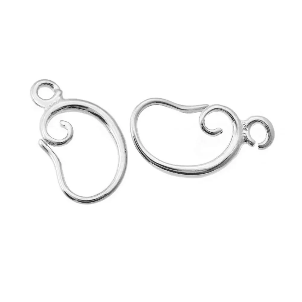 12 قطعة 10x16 مللي متر 11x19 مللي متر 18K الذهب اللون النحاس الشباك نمط أقراط السنانير أقراط مجوهرات صنع لوازم النتائج اكسسوارات