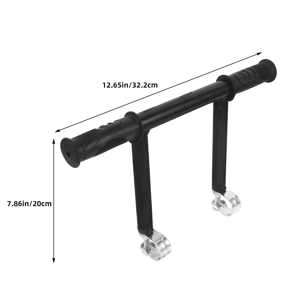 موسع مقود عربة الأطفال، ارتفاع عالمي قابل للتعديل، ملحق لعربة الأطفال، قبضة مريحة للمشي في الهواء الطلق