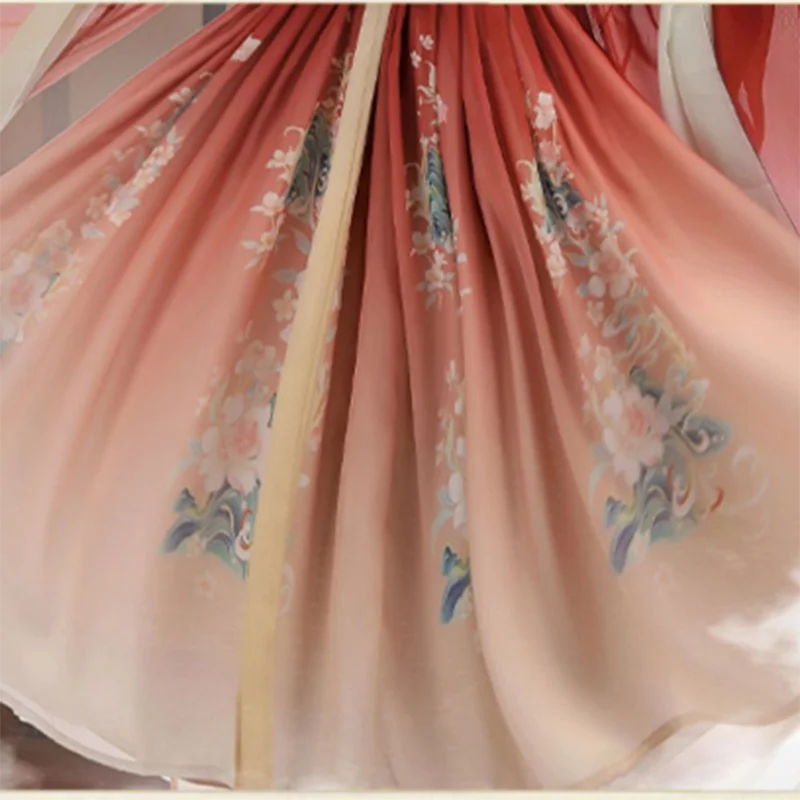 Traje de Cosplay Hanfu tradicional de estilo chino, vestidos de princesa para mujer, escenario de danza folclórica antigua, Hanfu hermoso y elegante mejorado