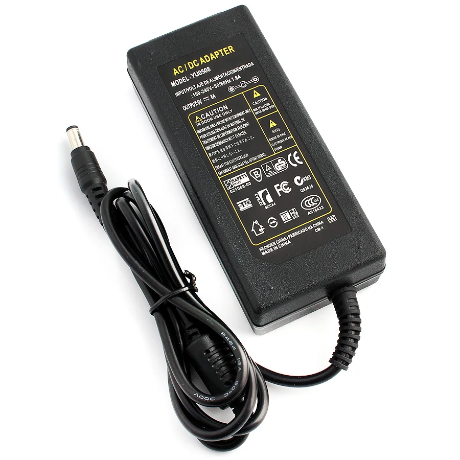 AC DC 5V Power Adapter Supply 1A 2A 3A 5A 6A 8A 10A AC DC 5 V Volt Power Adapter Power 220V TO 5V Plug For Led Light Strip Lamp