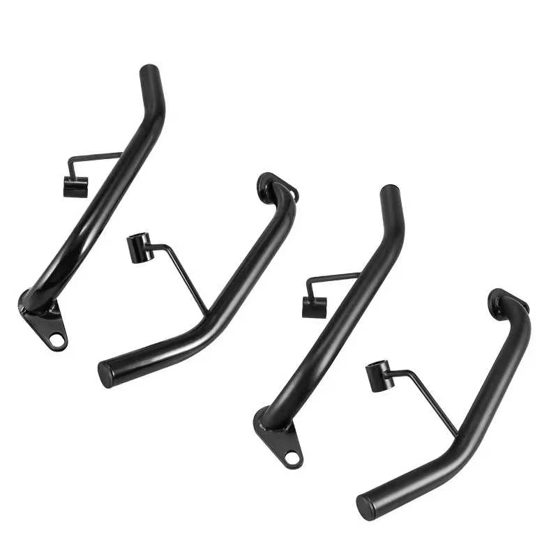 Rear Grab Bar Luggage Rack for Kawasaki Z900RS / Z650RS 2018–2025 Split Passenger Rail Left & Right Separate Type Steel Handle