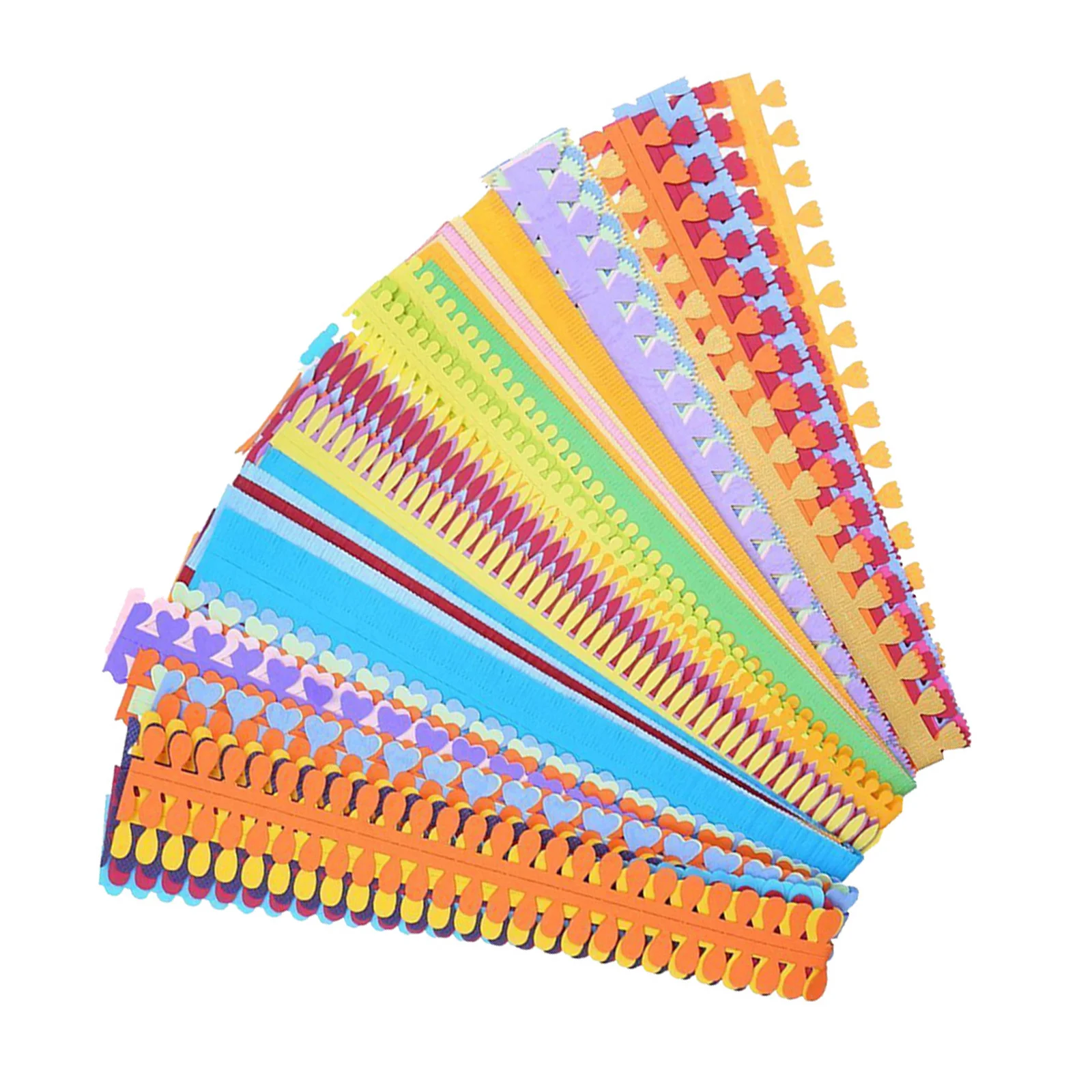 60pcs Paper Flowers Strips Colorful Diy Petal Craft Making Kit For Wedding Party Decoration Kids Family Art Projects Flower