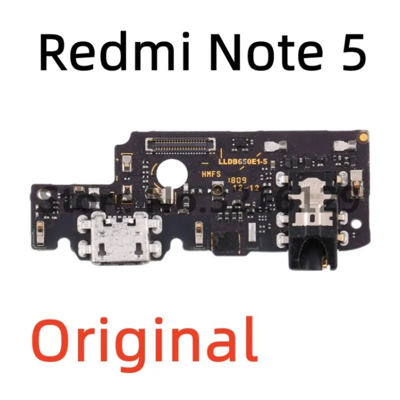 Original USB Power Charger Charging Port Board Dock Connector Flex Cable For Xiaomi Redmi Note 3 4 4X 5 5A Pro Replacement Parts