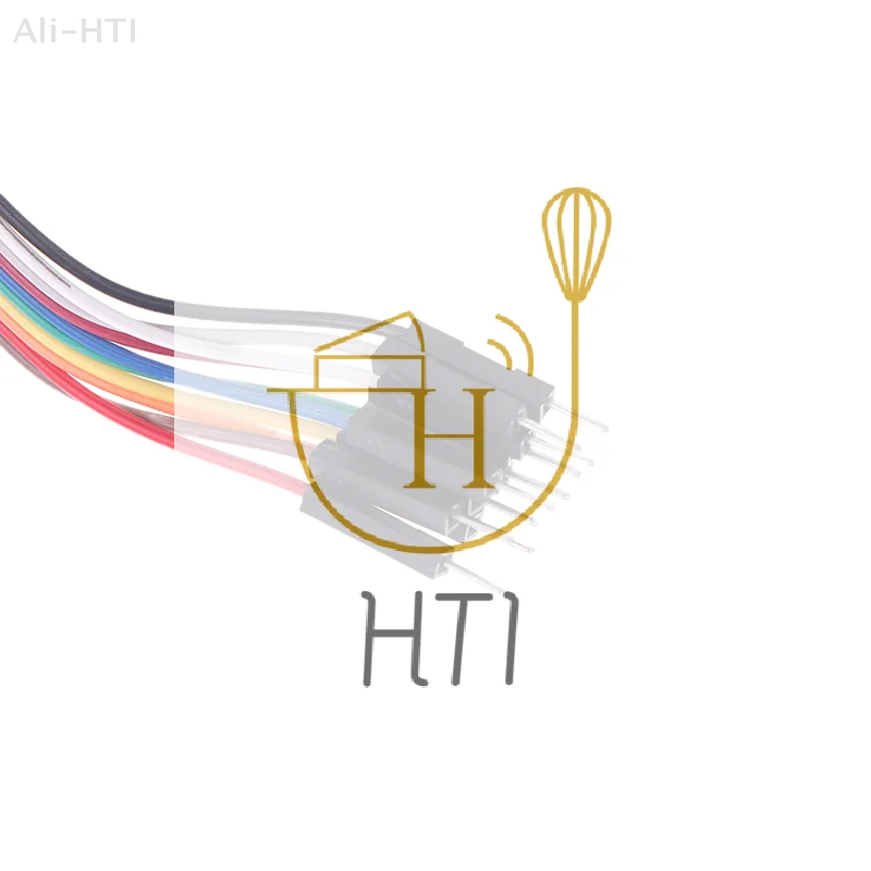 At The Front Connect Chips Pins Power Tools 30CM 10 Needle Hook Clamp Kit Logic Analyzer Cable Clamp Probe With Springs