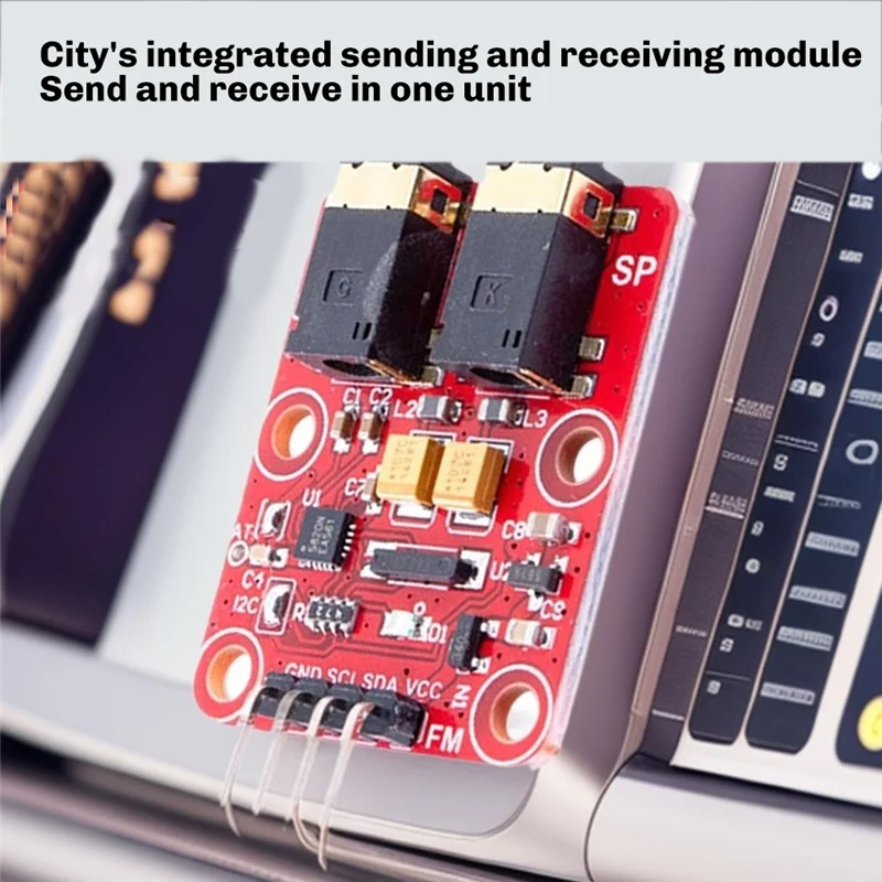 -Module Radio FM A15I Module Radio FM 3.3-5V 3Mm 0,23Ma Module émetteur-récepteur de Modulation de fréquence FM