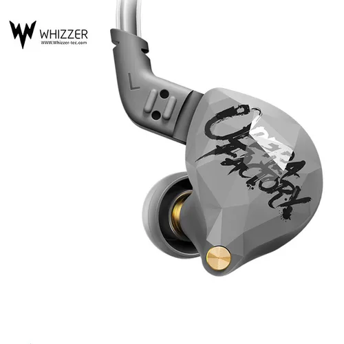 Whizzer OC1 Auriculares con cable con micrófono para juegos y control vol Auriculares de alta fidelidad Bajo Vocal claro de alta calidad