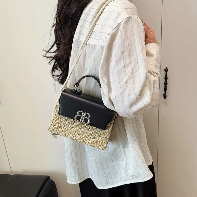 

Diaper Bag Luxury Casual Designer Satchel Elegant Leather Tote For Women Stylish Vintage Crossbody Handbag