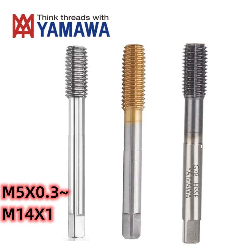 YAMAWA HSSE Forming Tap TIN TICN M5M5.5M6M7M8M9M10M11M12M14 Machine Screw Thread Taps