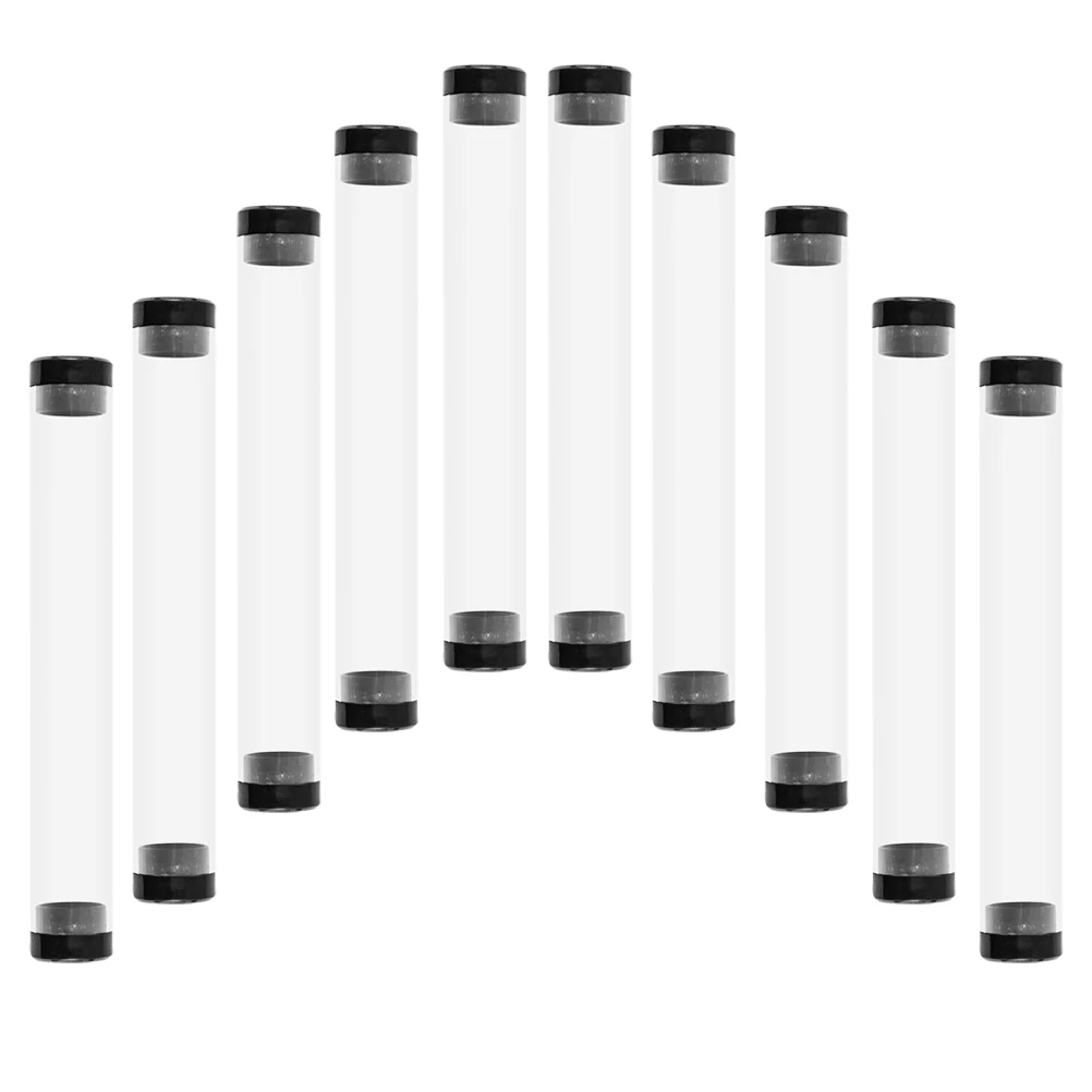 

10 Pcs Pen Box Gift Fountain Storage Case Holder Pencil Display Cases Empty Boxes Transparent