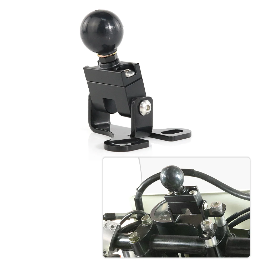 

Motorcycle GPS Handlebar Clamp Navigation Mount For Triumph Tiger Speed Triple Street Triple Thunderbird Bonneville SPEED FOUR