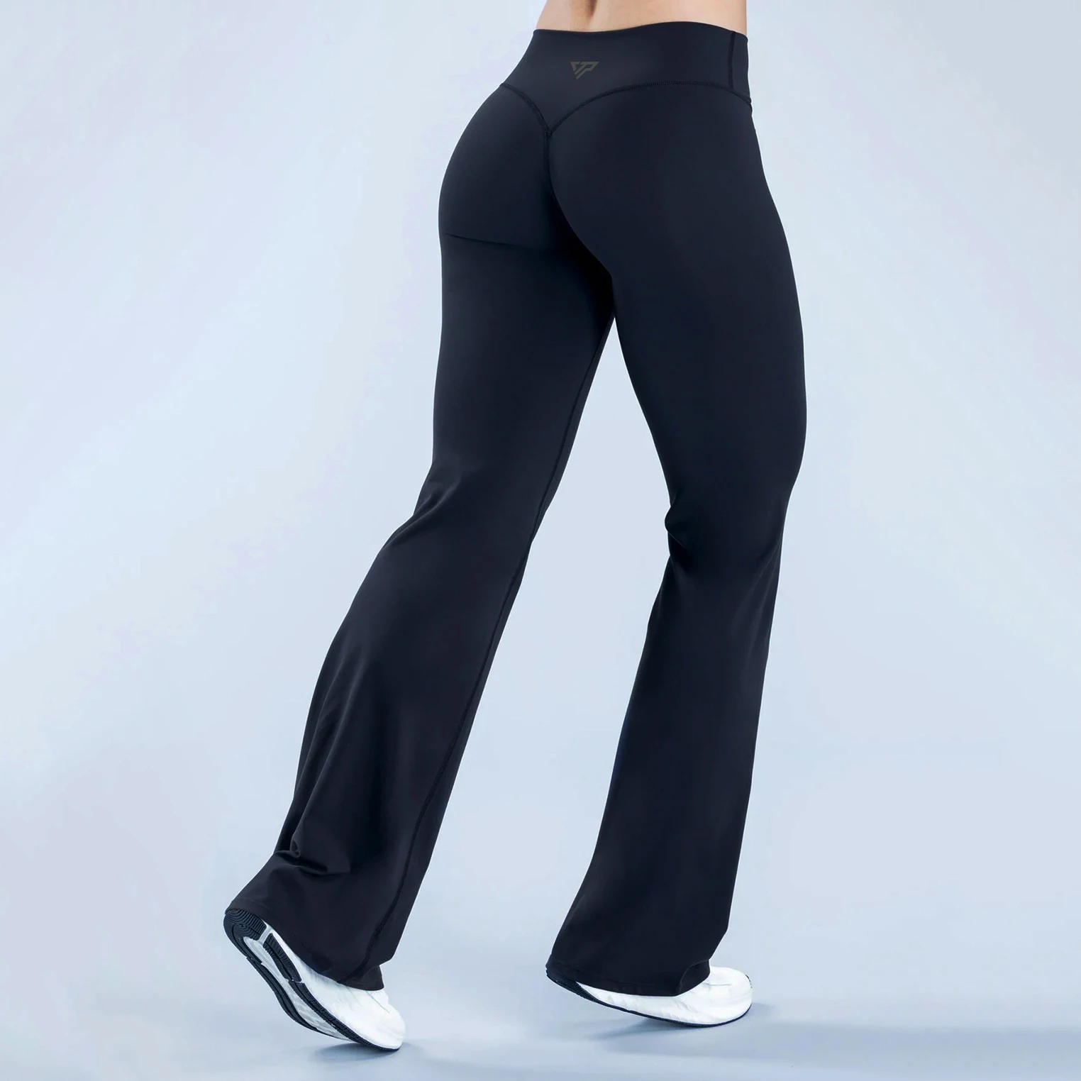 KEEP THAT PUMP Women Leggings Wide Leg Yoga Pants Sport Gym Clothes Fitness Sportswear Tight Booty Scrunch Flared Legging