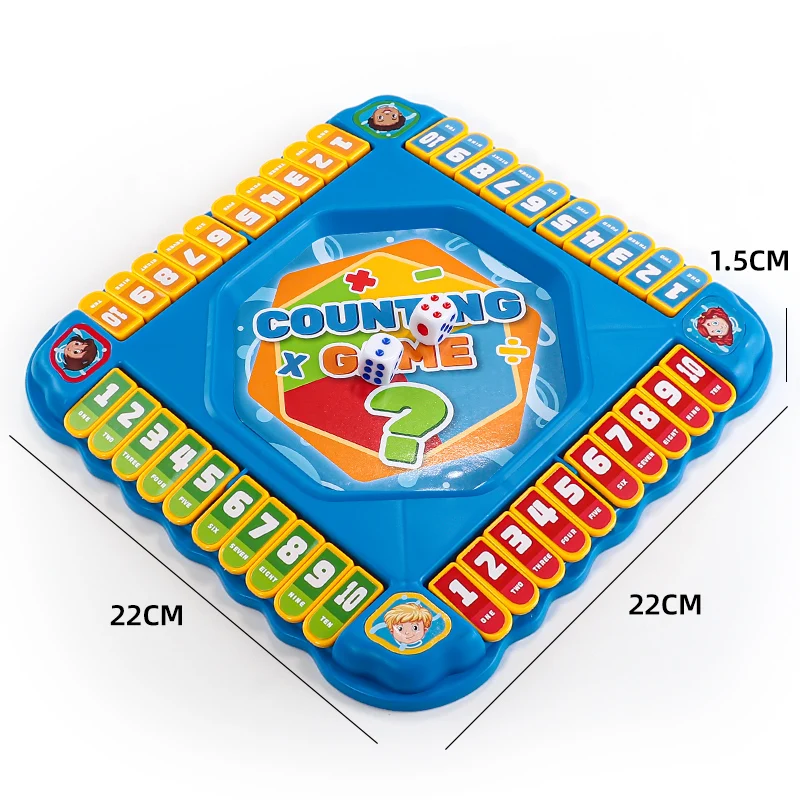 Digital Flop Multiplayer Desktop Game Counting Game Parent-child Interaction Children's Educational Enlightenment Toy Set board