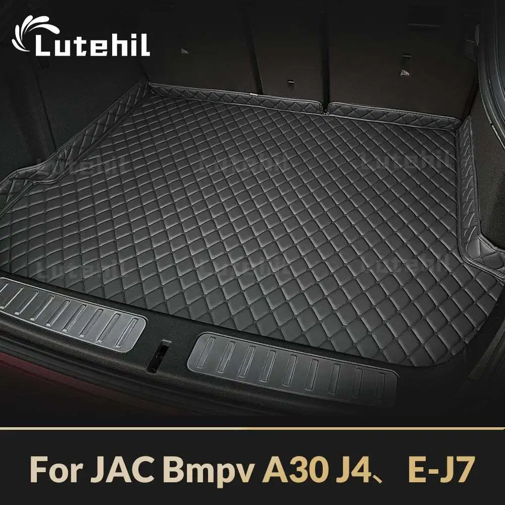 

Для JAC Bmpv A30 J4、E-J7 изготовленный на заказ коврик в багажник автомобиля, защита от грязи, защитный коврик, грузовой вкладыш, авто аксессуары для интерьера