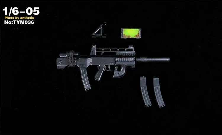 

1/6 Scale Hobbies Soldier ACR Rifle Tactical Kit Gun Model Accessory for 12” Action Figures Accessories Doll Decoration DIY