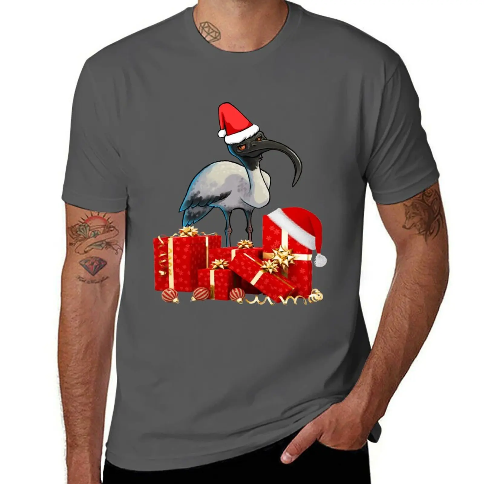 

Xmas Bin Chicken T-Shirt t shirts for man pack white man t shirts for men t shirts cotton 100% T-Shirt