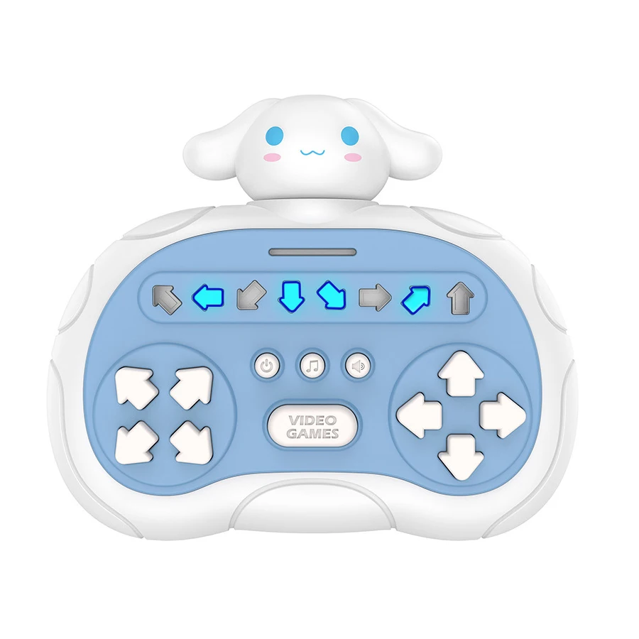 Snel Druk Spel Pop-up Fidget Bubble Elektronisch Pop it Pro Spel Pikachu Stitch Spiderman Licht Anti-stress Speelgoed voor Kinderen Cadeau