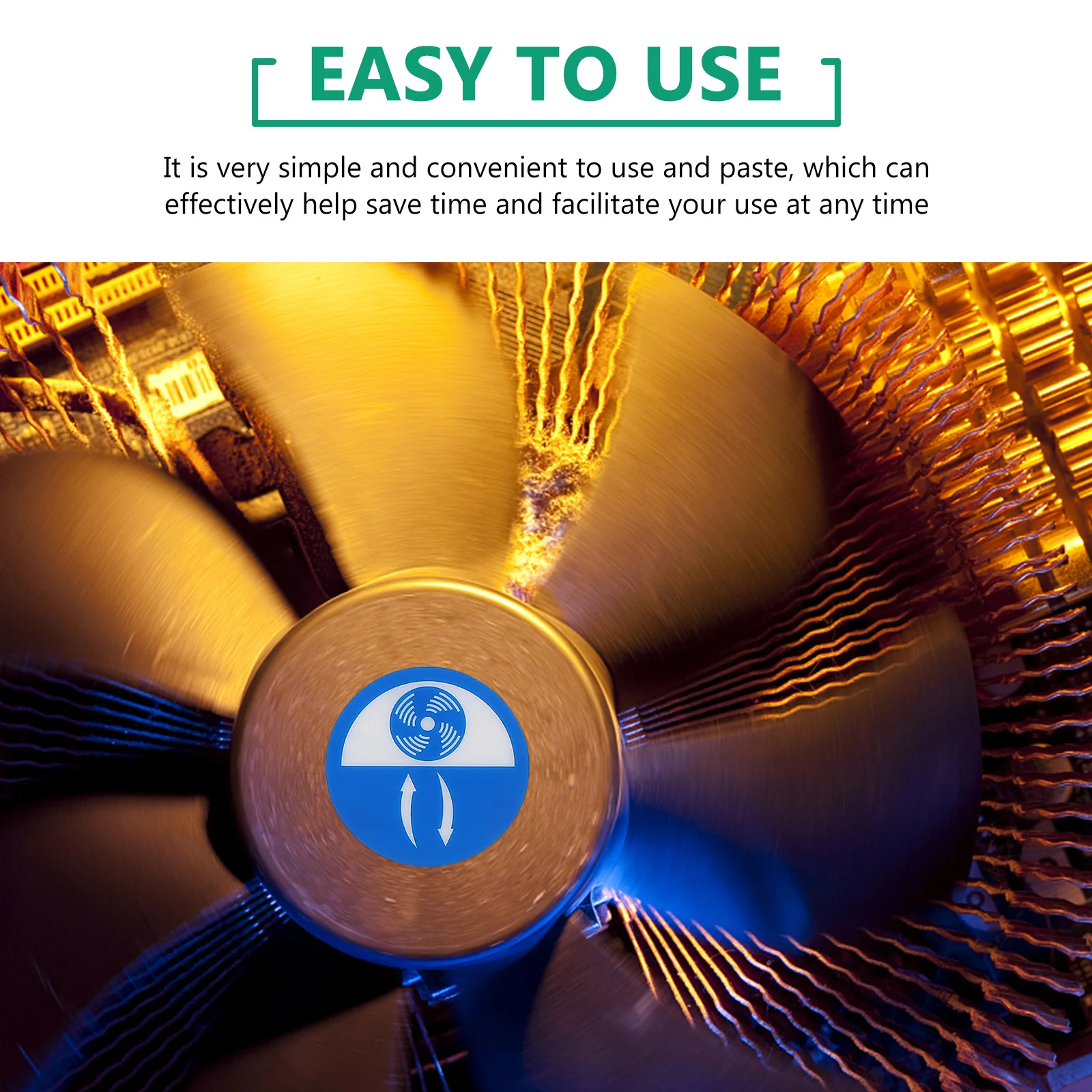 10pcs Ventilation Outlet Indicator Sticker Durable Warning Decal For Machine Safety Equipment Caution Stickers Direction Decals