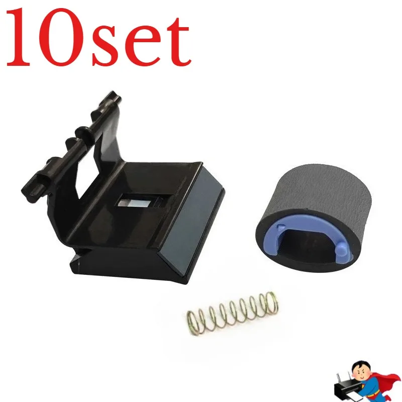 10set Paper Roller Kit for HP LaserJet LaserJet P1005/6/7/8 M1212/3/4/6 P1102 M1132/6 RL1-1442 RL1-1442-000 RC2-1048 RM1-4006