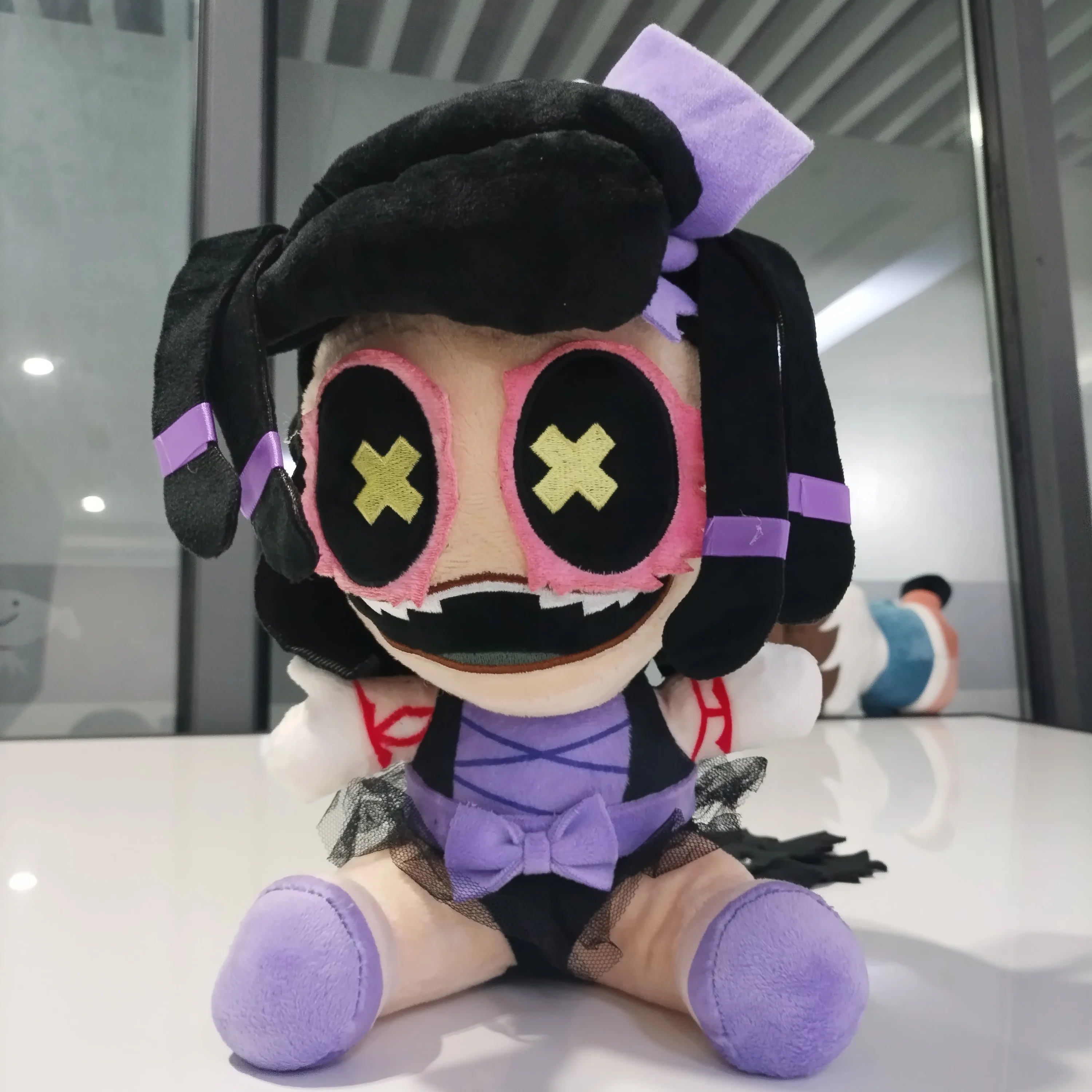 

25cm Anime Plush Uzi Doorman N Doll Tessa Soft Cute Doll Figures from Murder Drones Season Manga Action Toy Gift for Ages 14+
