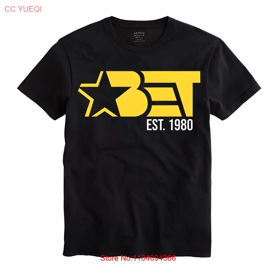 

T-shirt BET EST.1980 Men Unisex Black Shirt Size S-5XL
