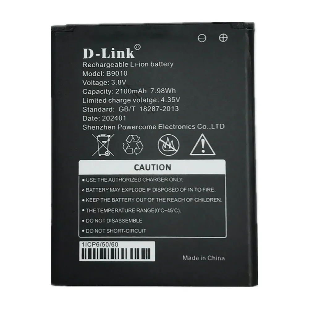 High Quality B9010 Original Battery For MTC 8723FT MTS 8723 FT D523 D921 9300 HD495060ARV 4G WiFi Router Bateria Battery 2100mAh