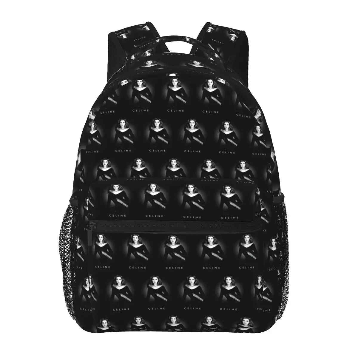 Celine Dion Mochila activa para estudiantes, mochila escolar, mochila de viaje para senderismo, mochila de moda para hombres y mujeres, bolsos de hombro