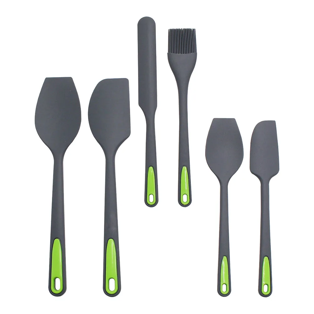 

Two-color Scraper Set Pancake Spatula Dough Spatulas for Baking Tools Silicone Kit Decorate and Accessories