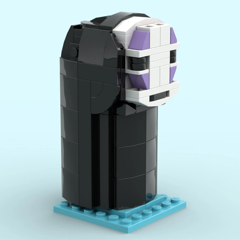 351 piezas MOC Yubaba y No-Face - Bloques de Construcción BrickHeadz de Studio Ghibli, Juguete de Regalo de Navidad, para Montar y Exhibir