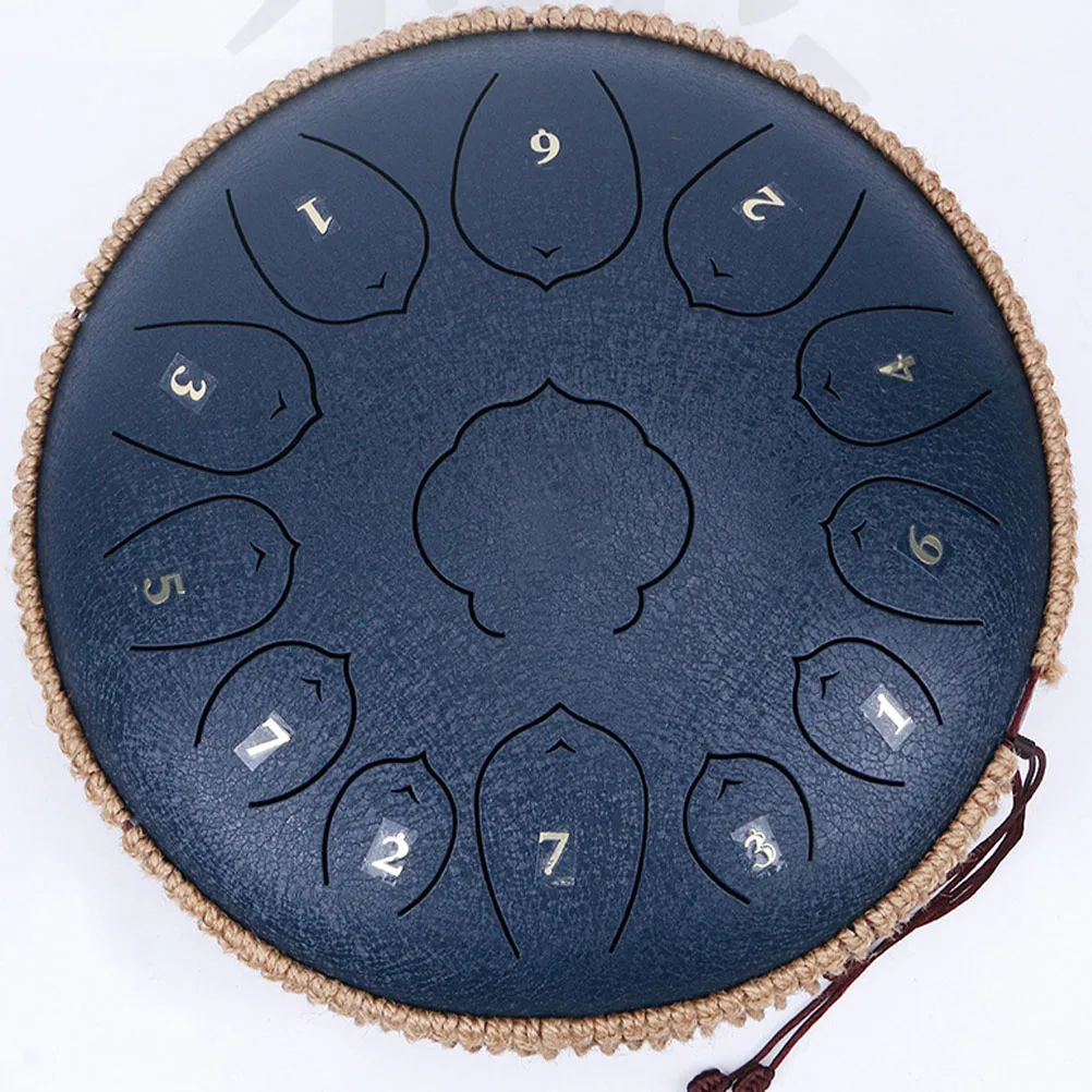 

Ethereal Drum Rope Hemp for Decorative Wrapping Adjustable Handmade Craft Light Brown Cotton Edge Steel Tongue Drum Accessory