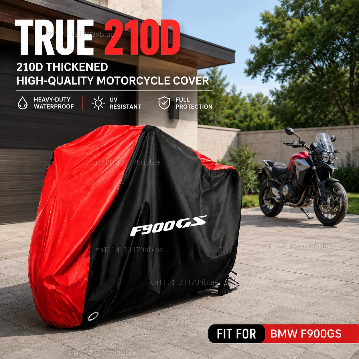 For BMW F900GS ADVENTURE F 900 GS ADVENTURE F 900GS ADV 2024 2025 210D Motorcycle Cover Waterproof Dustproof UV Rain Cover