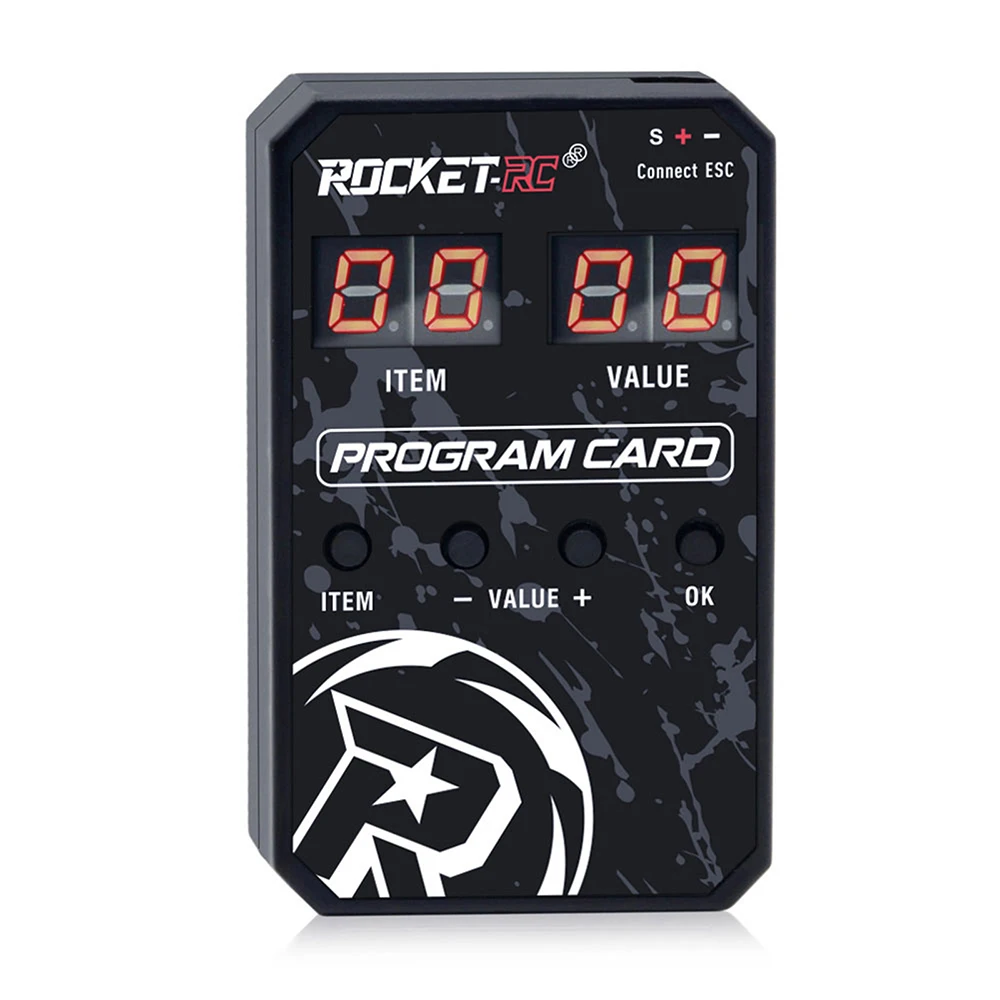 ROCKET-RC 130A Sensored Brushless ESC 6V/5A BEC mit Lüfter für 1/10 RC Car 380/390/540 Motor – Detail 11