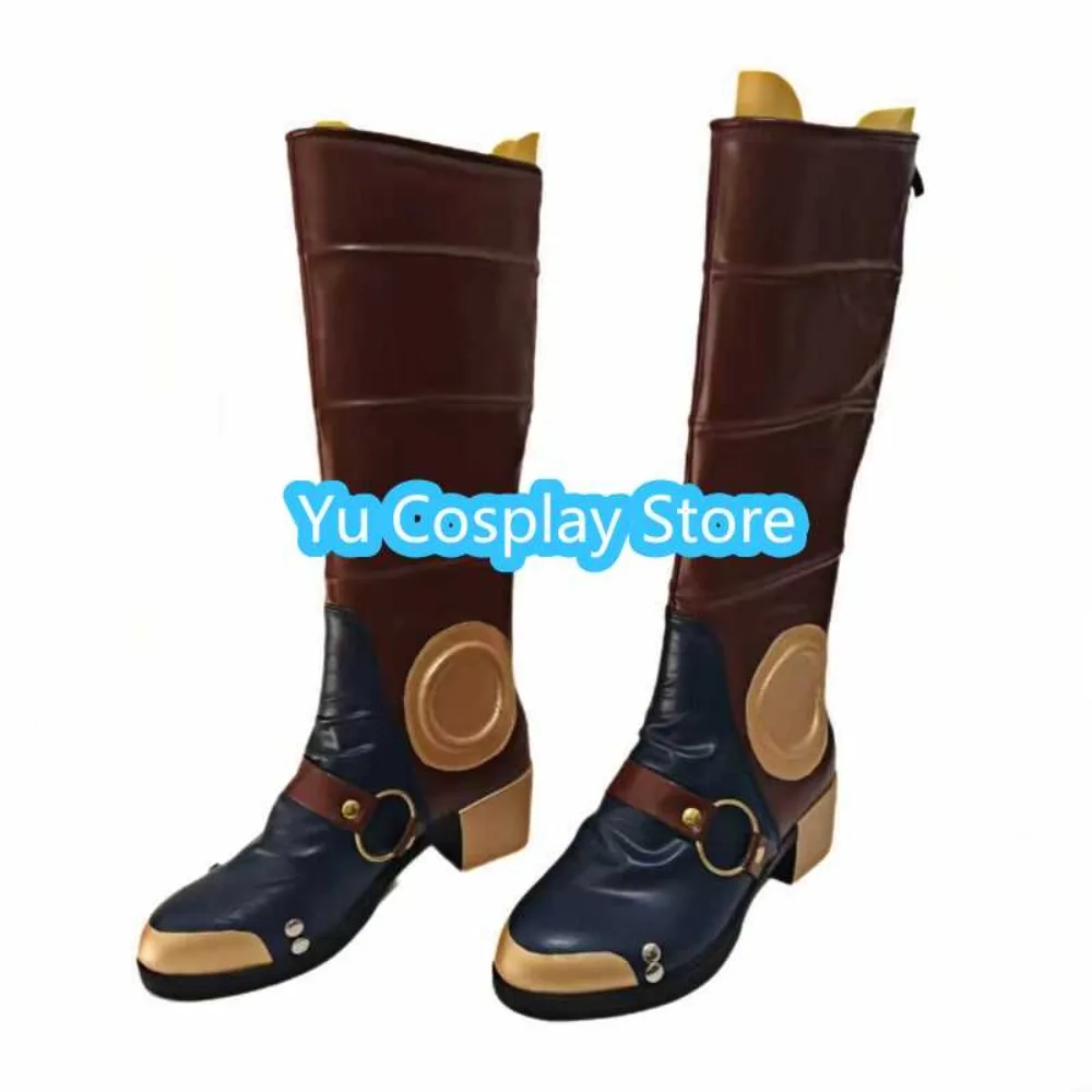 

Yu Cosplay Store Pang Zun Cosplay Boots Anime Cosplay Shoes Boots Halloween Costumes Props