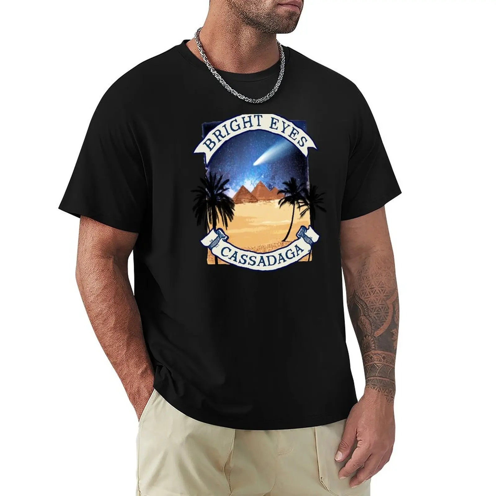 Bright Eyes Cassadaga real life album art T-Shirt t shirts for man graphic vintage T-Shirt