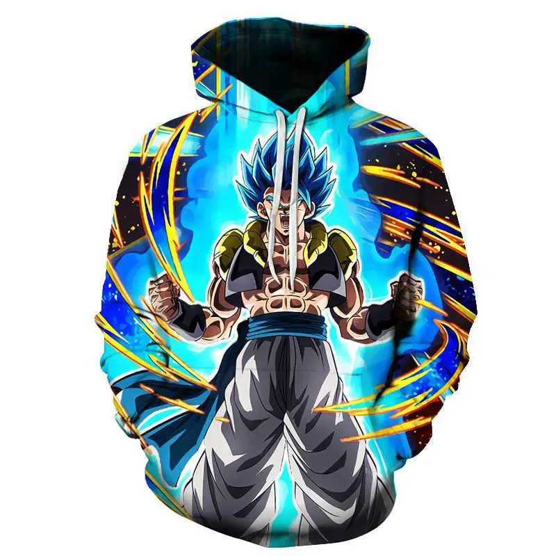 Dragon Ball 2024 Sweatshirt 3D Digital Printed Hoodie Men's And Women's Pullover Jacket Long Sleeve Children's Gift