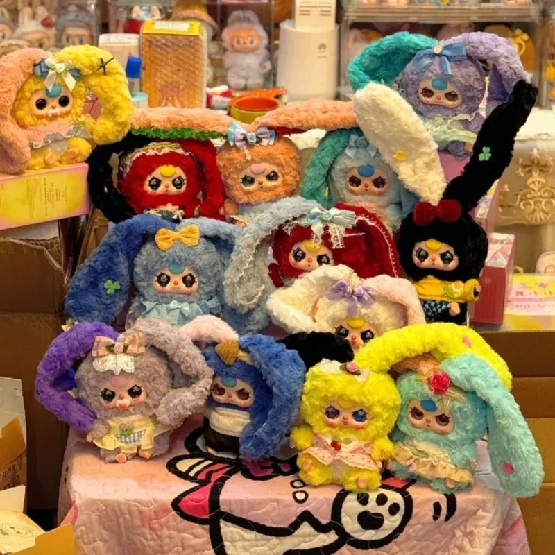 

Baby Three Lily Rabbit Town Series слепая коробка Kawaii Rabbit аниме фигурка игрушки виниловая плюшевая загадочная коробка коллекционный орнамент подарки