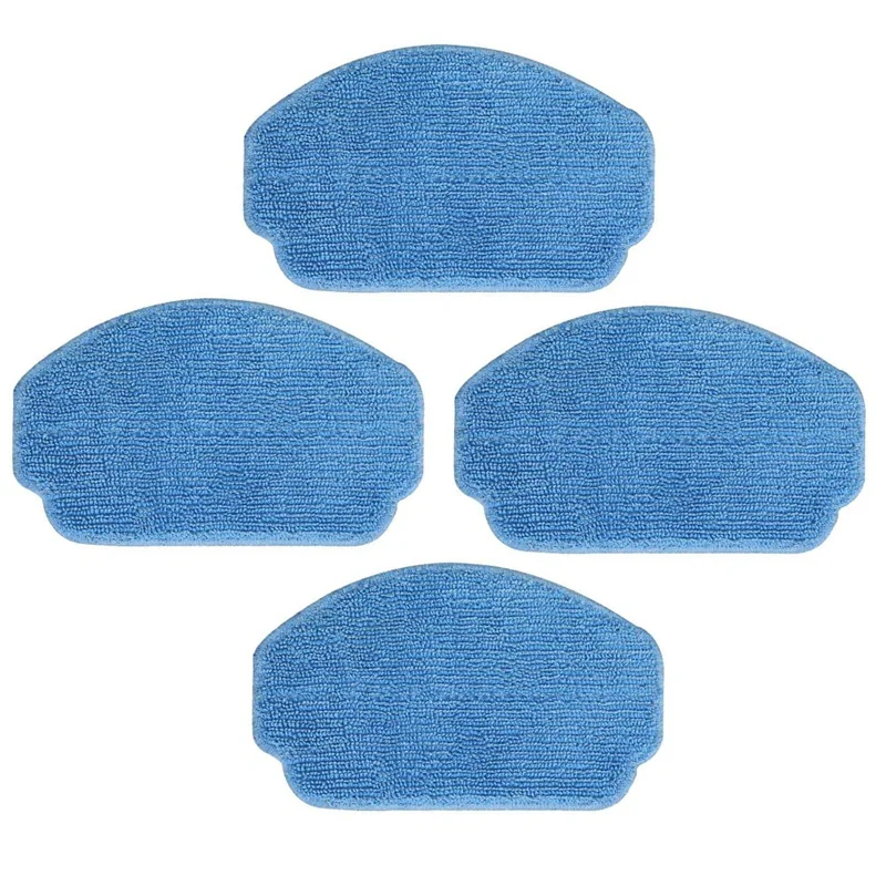 

4PCS M0P Pads Replacement Cleaning Mop for MAMNV BR150 BR151 Robot Vacuum Cleaner