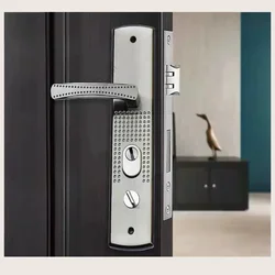 Universal Security Door Handle Aluminium Alloy Door Handle Thickened Panel Handle Door Lock fittings Household Hardware