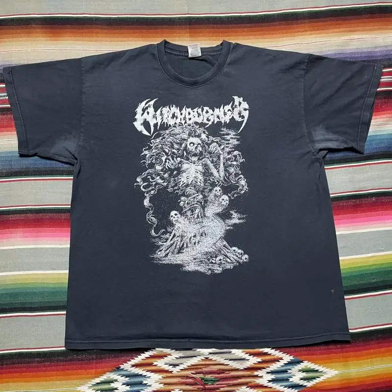 

Vintage Witchburner 2000s Burn in hell T Shirt XXL