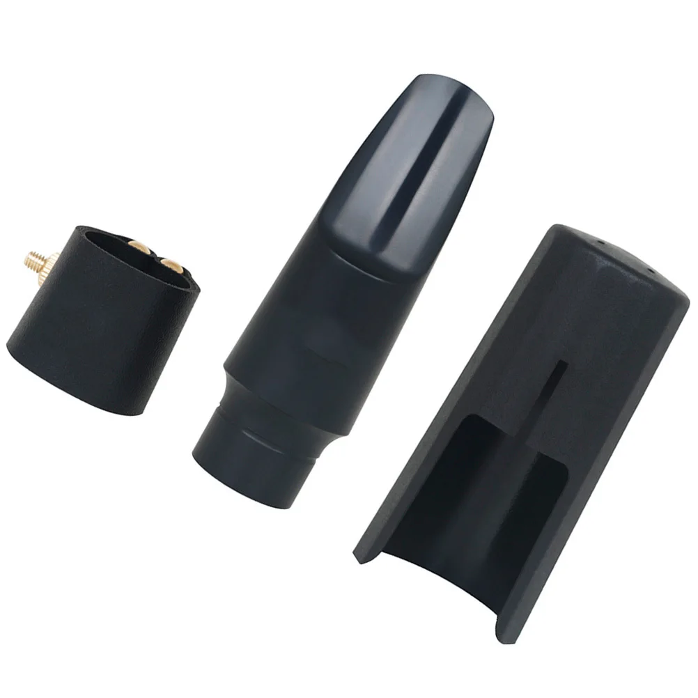 

1 Set Alto Saxophone Mouthpiece Kit High-Durability Air-Tight Design Clear Balanced Tone For Beginners Saxophone Kit Alto Sax