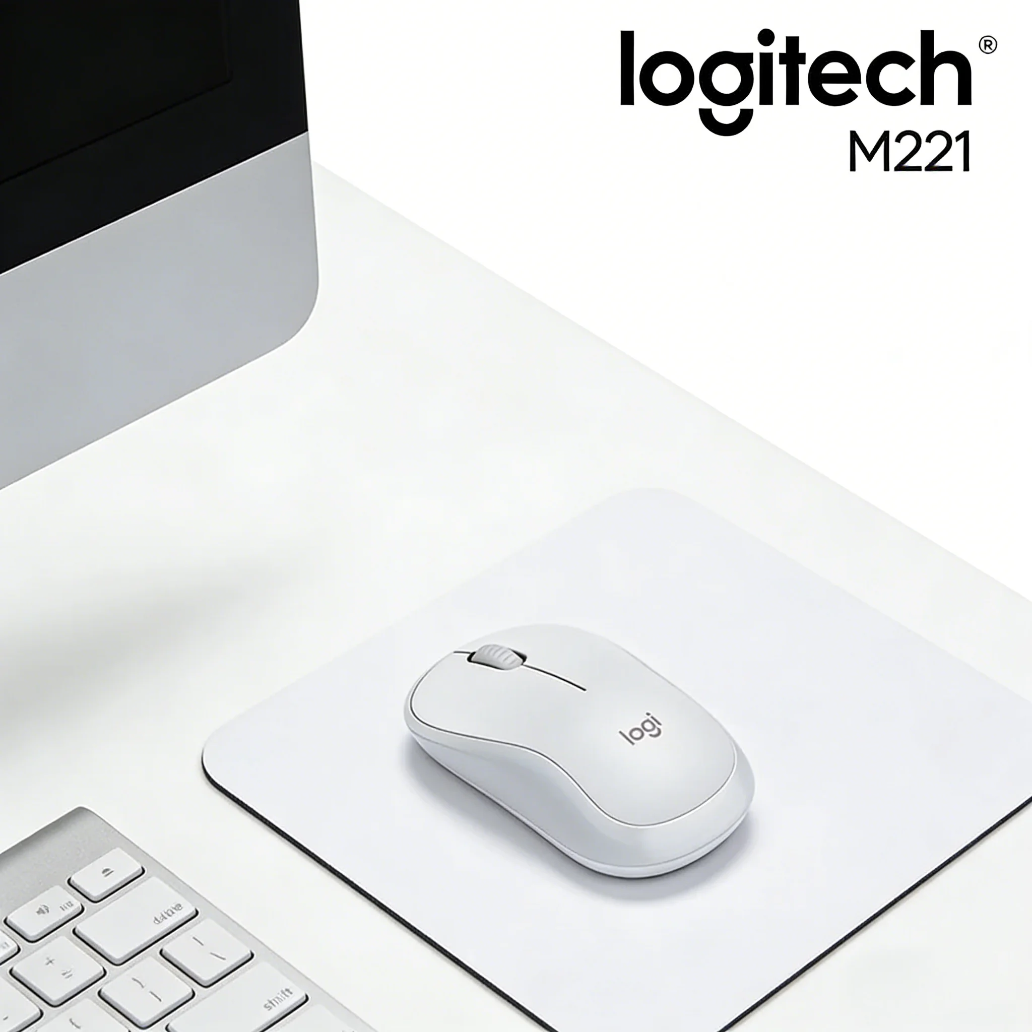 

Беспроводная мышь M221 Light-Sound: готова к работе с библиотеками, совместима с различными платформами