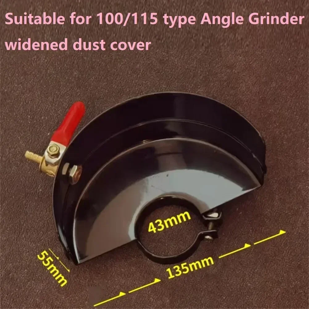 Dustproof Angle Grinder Cover Accessories Black Replacement 135mm Angle Grinder Cover Protector Guard Shield For Angle Grinder