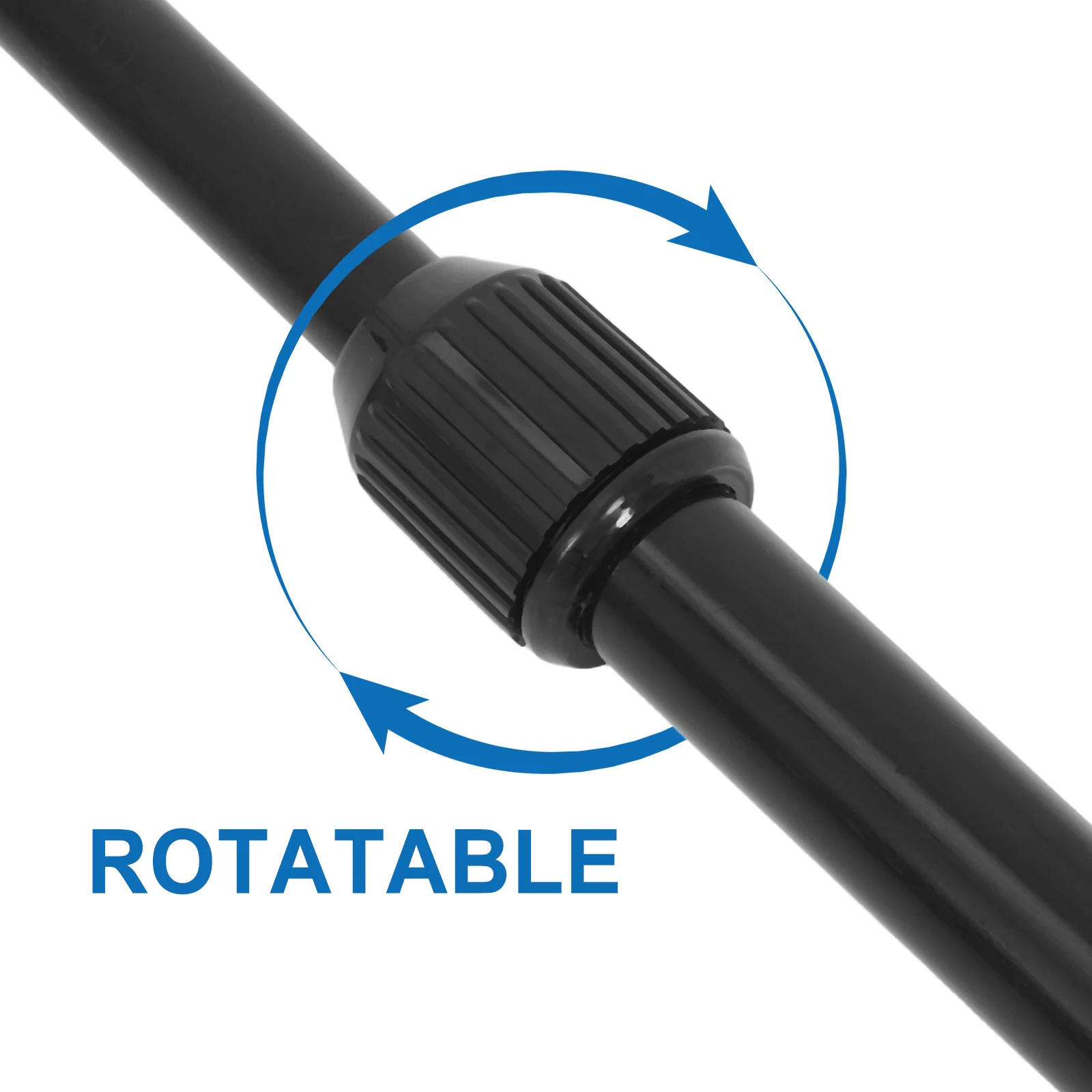 شبكة أرضية صيد تلسكوبية متينة، شبكات صيد قابلة للتمديد، مياه مالحة، مياه عذبة، مقاومة للانزلاق، مقبض سهل الحمل، تخزين من النايلون #4