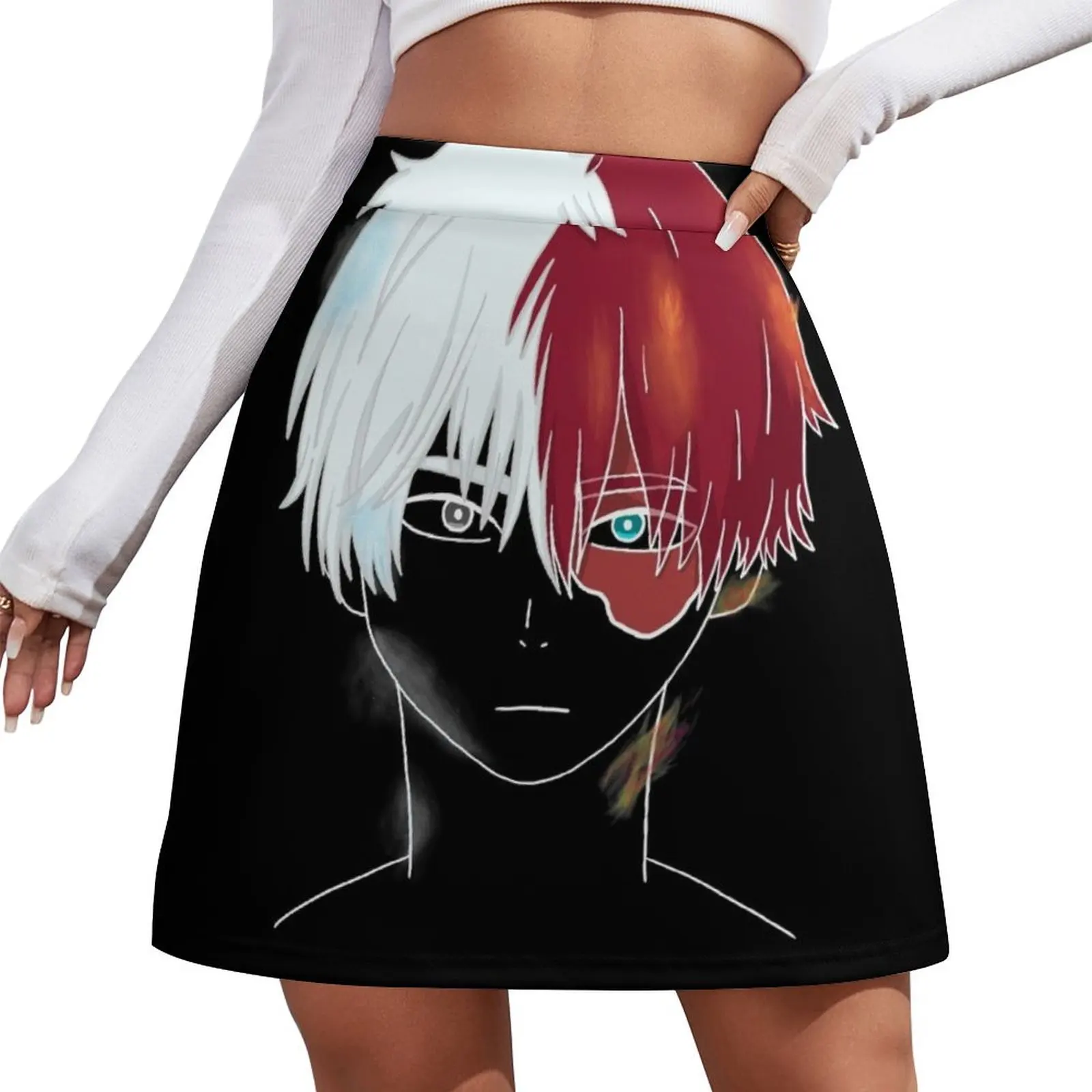 

Shoto Todoroki (BNHA) Mini Skirt Short women′s skirts japanese kawaii clothes luxury women's skirt