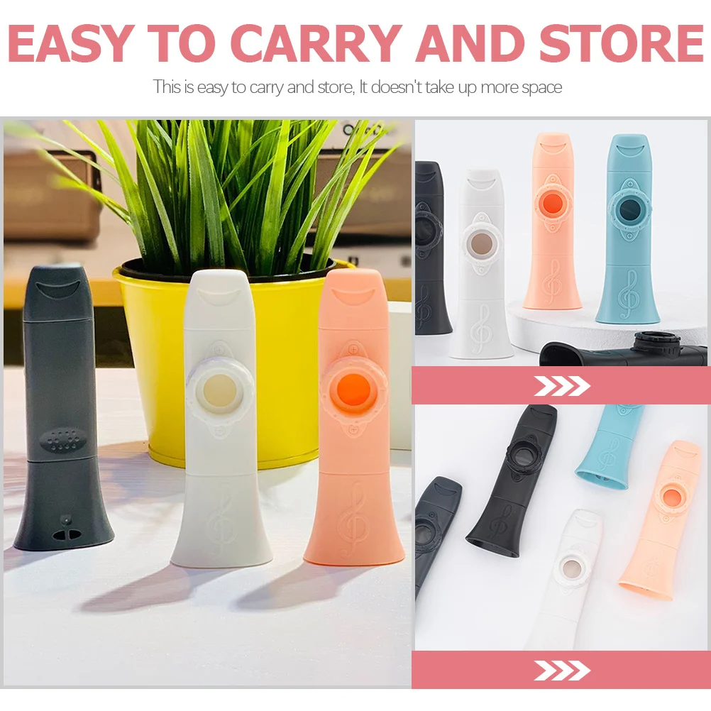 

Профессиональный пластиковый казу: портативный музыкальный инструмент для детей, взрослых и любителей музыки, легко осваиваемый, как компаньон для гитары.