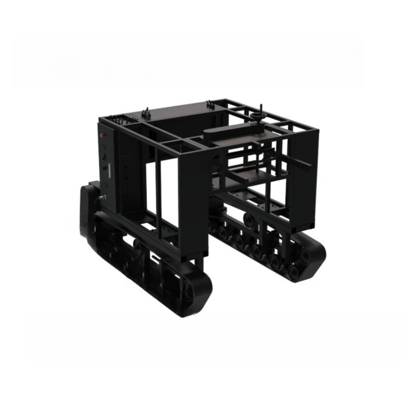 

Tracked agricultural robot, special chassis, inspection chain type, omnidirectional suspension, off-road UGV tank chassis