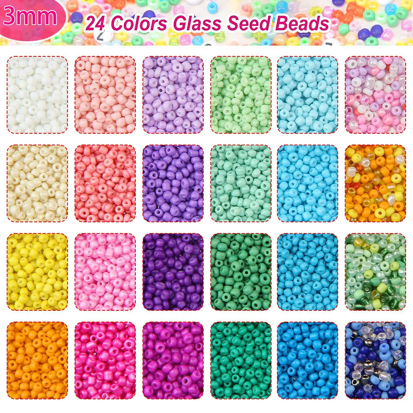 1650 pieces/set DIY bead accessory set, Girls\' Letter Jewelry , birthday charm bead Craft Set, Girls\' Birthday Gift